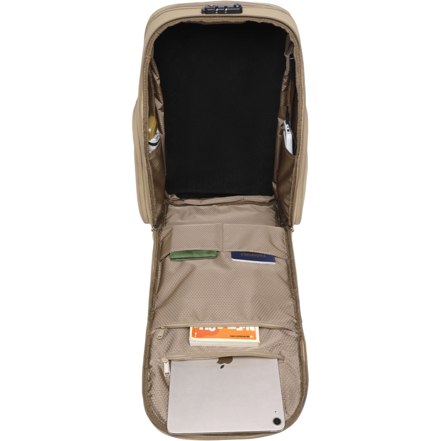 The Backpack — 35L Structured Carry-On with TPU Waterproof Shell, TSA Lock & 17