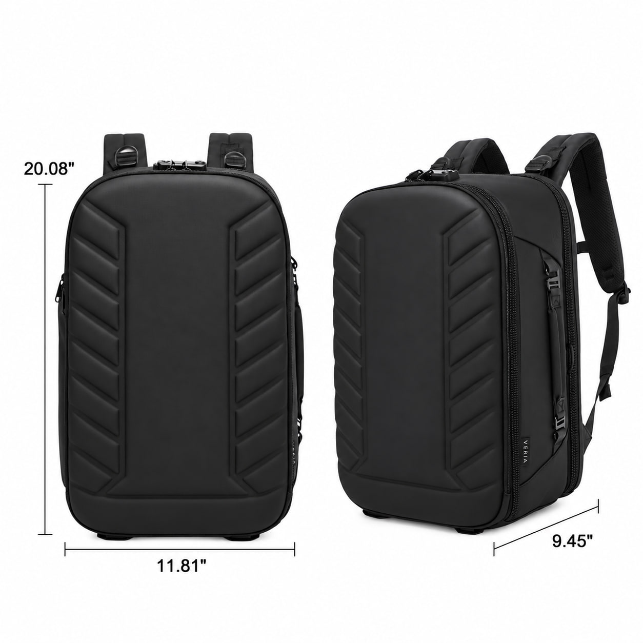 MOTION Backpack dimensions: 20.08 x 11.81 x 9.45 inches