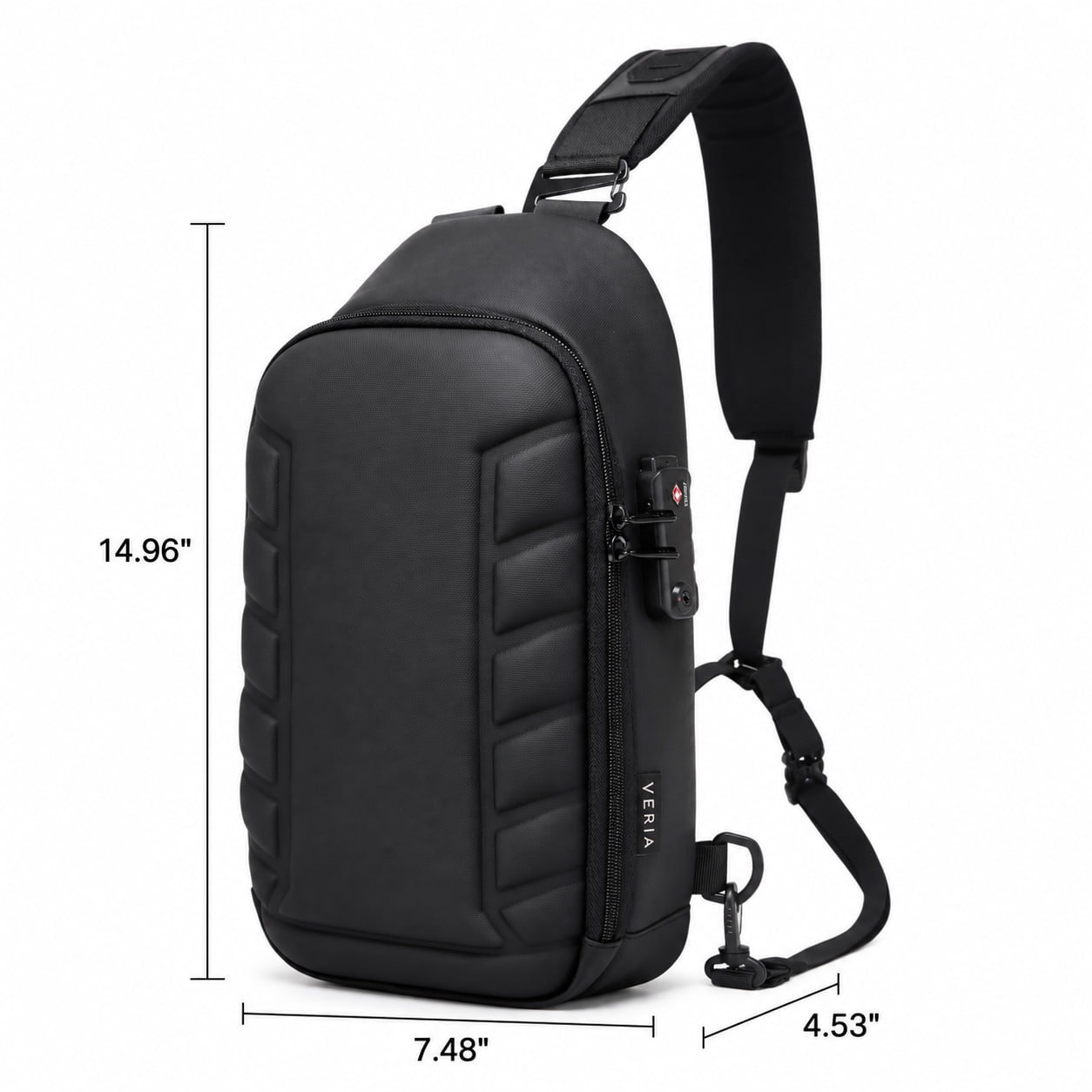 MOTION Sling dimensions: 14.96 x 7.48 x 4.53 inches